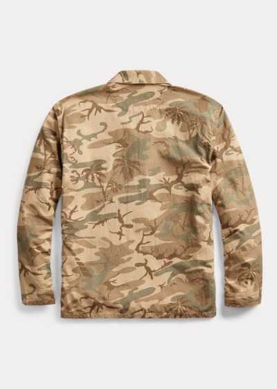 Chaquetas Ralph Lauren Hombre Camuflados - Ripstop Field - FDVUO2498